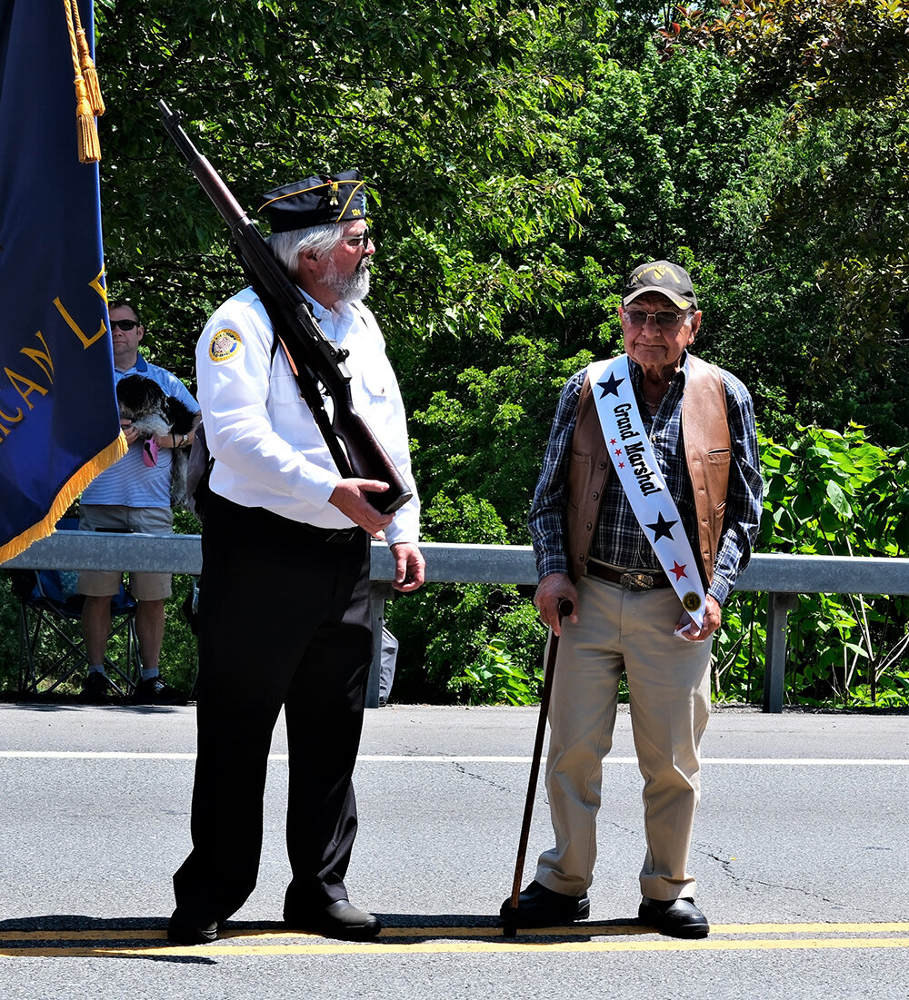 Joe Noto was the Grand Marshal of the 2023 Memorial Day parade.